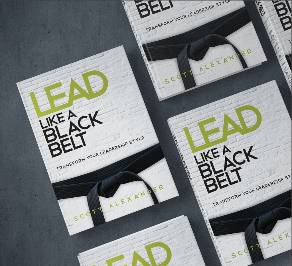 several copies of Lead Like a Black Belt